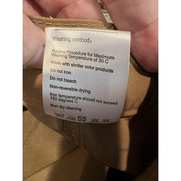 W Brand Tactical Series Tan RipStop Cargo Polyester Pants Men's XL - Picture 4 of 12